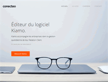 Tablet Screenshot of conecteo.fr